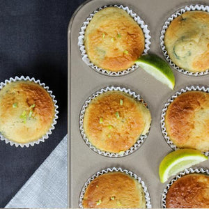 Blueberry and Lime Muffins