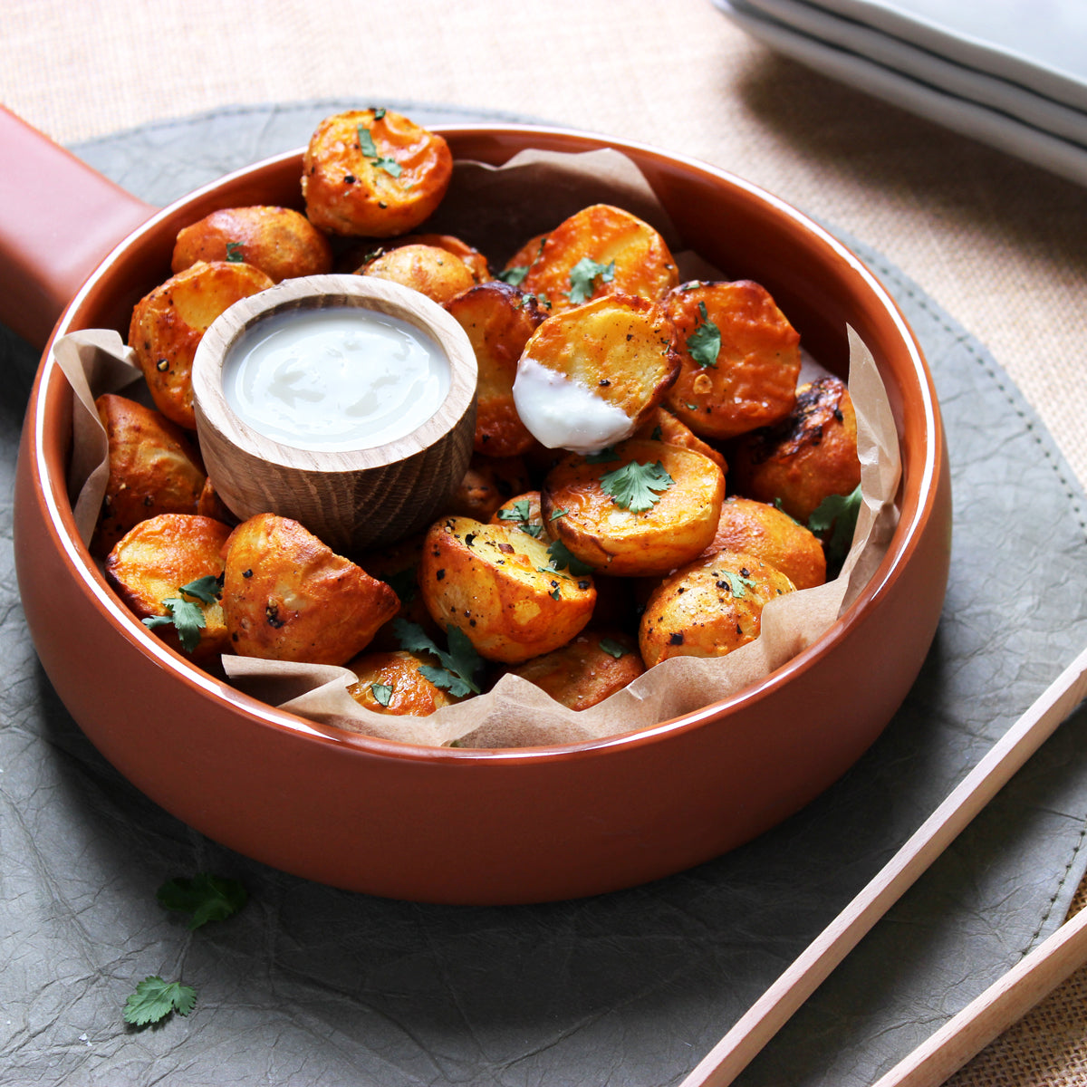 Tandoori Potatoes